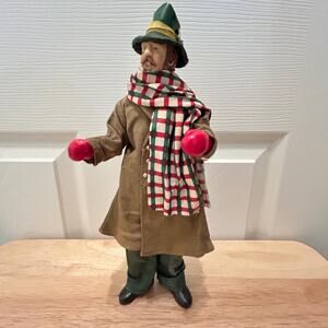 Vintage 1987 Possible Dreams Clothtique Christmas Figurine Victorian Decor